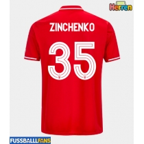 Nottingham Forest Oleksandr Zinchenko #35 Heimtrikot 2025-26 Kurzarm